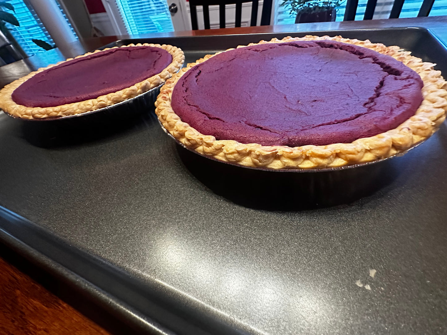 Purple Sweet Potato Pie (No Shipping)