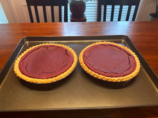 Purple Sweet Potato Pie (No Shipping)